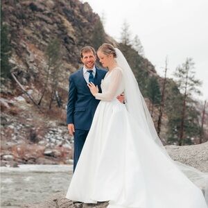 Chapel Length Wedding Veil